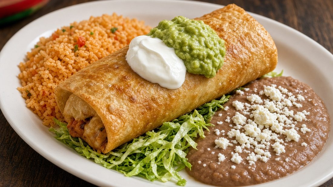 Chimichanga Plate