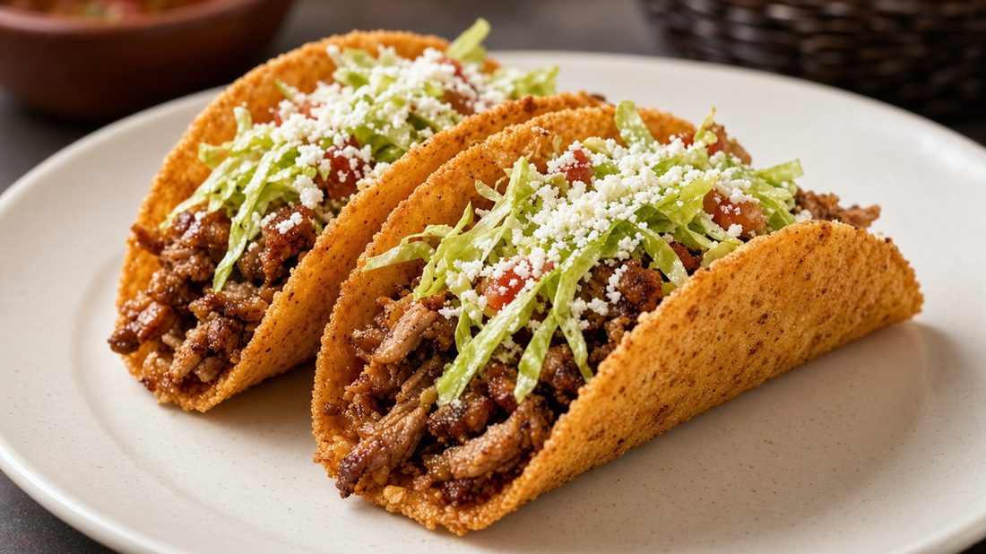 Fried Fresh Taco Plate