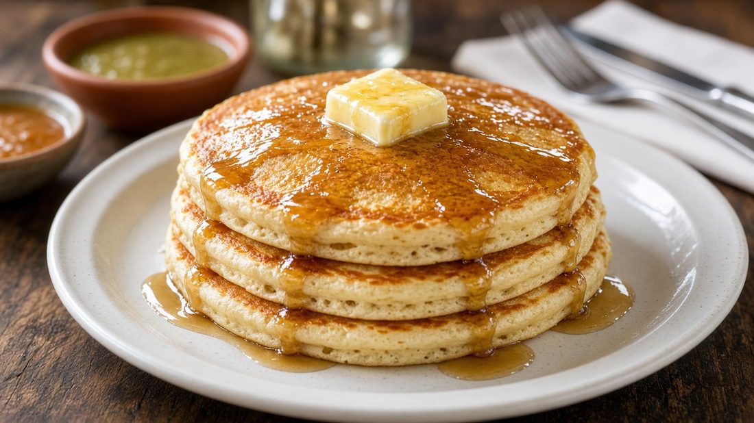 Pancakes (fluffy and sweet)