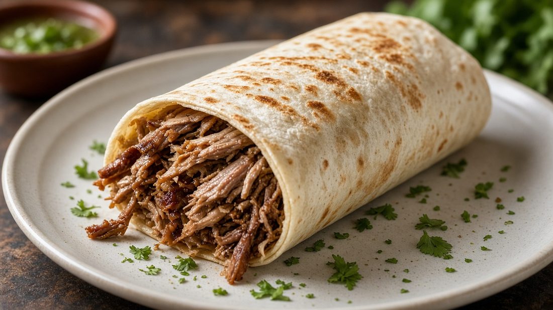 Pork (Carnitas) Burrito
