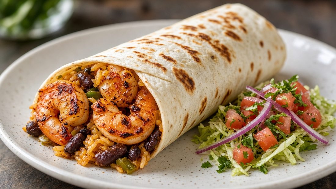 Shrimp Burrito