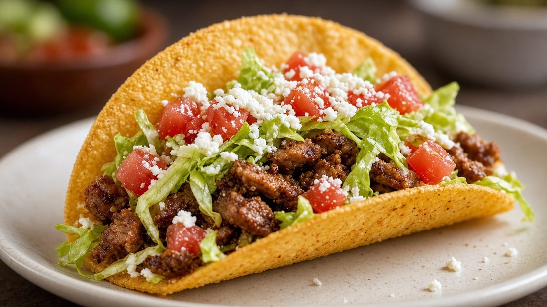 Soft or hard shell taco