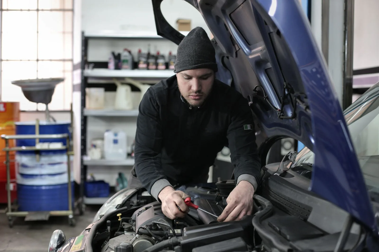 Engine bay work